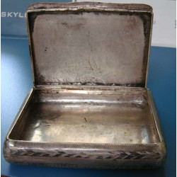 SILVER NIELLO ANTIQUE CIGARETTE CASE_10