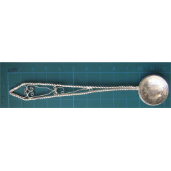 6 ea Ottoman Coins Fligree Tea Spoon_116