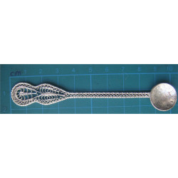 Ottoman Coins 6 ea Tea Spoon and Lemon Fork_117