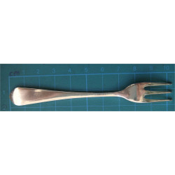 6 ea Tea Spoon, Sugar Tongue and Fork_123