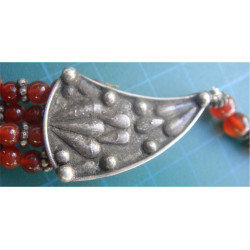 Carnelian Stone Necklace_143