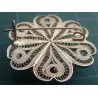 Fligree Necklace, Bracelet, Earring, Brooche Set_151