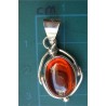 Amber Pendant, Earring, Ring Set_385