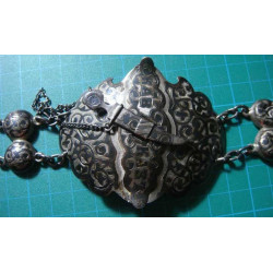 84 Hallmark Russian Silver Niello Belt_38