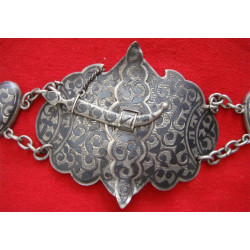 84 Hallmark Russian Silver Niello Belt_12