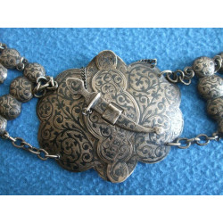 84 Hallmark Russian Silver Niello Belt_39