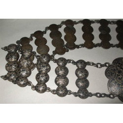 84 Hallmark Russian Silver Niello Belt_39