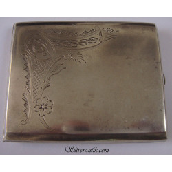 84 Damgalı Rus Gümüş Sigara Tabakası_45