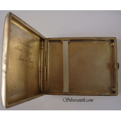 84 Damgalı Rus Gümüş Sigara Tabakası_45