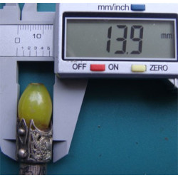 Osmanlı Dönemi Savatlı Gümüş Sigara Ağızlığı _59