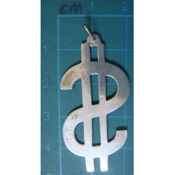 Dollar Sign Pendant_535