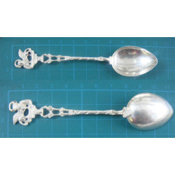 800K lion silver  tea spoon_49