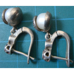 Midye Formunda İnci Küpe ve Yüzük_89