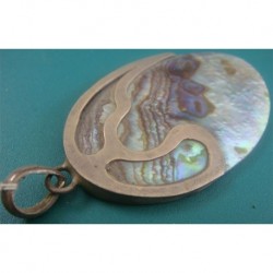 mother of pearl SILVER PENDANT_70