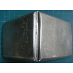 84 Damgalı Rus Gümüş Sigara Tabakası_45