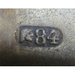 84 Damgalı Rus Gümüş Sigara Tabakası_45