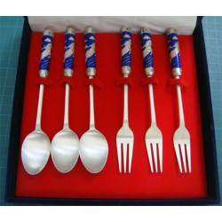 3 Adet Çay Kaşığı ve 3 Adet Limon Çatalı Kutusunda_196