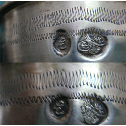 Osmanlı Tuğralı Bir Çift Bardak_236