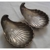 A Couple of Silver Sea Shell Ashtray_65
