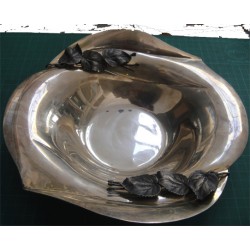 Leaf Silver Bowl_163