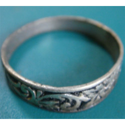 SILVER NIELLO RING_69