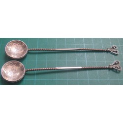 2 ea Ottoman Coin Tea Spoon_213