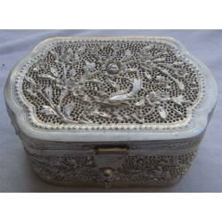 Silver Plated Hand Made Box_79