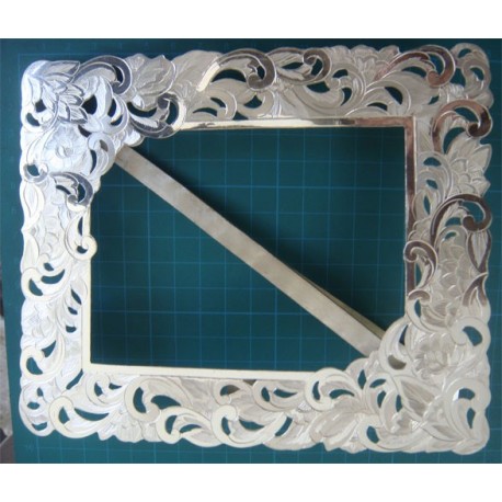 Hand Made Silver Picture Frame_5