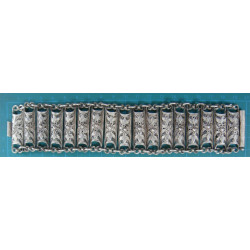 hand made fligree silver BRACELET_110