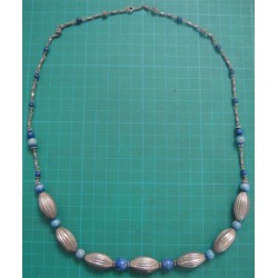 Turquoise and Lapis Necklace_230
