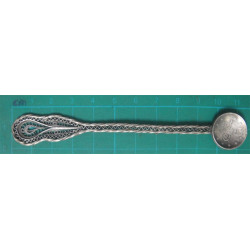 Ottoman Coin 6 ea Tea Spoon, Lemon Fork and Sugar Tongue_218