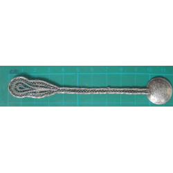 Ottoman Coin 6 ea Tea Spoon, Lemon Fork and Sugar Tongue_218