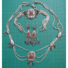 cornelian Necklace, Bracelet and Earring_252