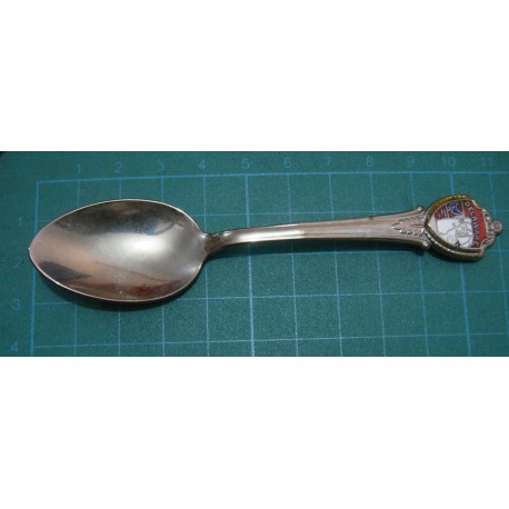 delaware state usa enemal silver spoon _279