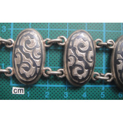 84 Hallmark Russian Silver Niello Belt_12