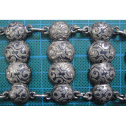 84 Hallmark Russian Silver Niello Belt_39