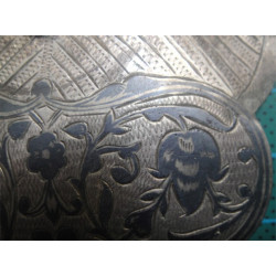 Silver Niello Belt Buckle_31