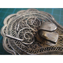 Fligree Silver Belt Buckle_49