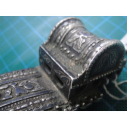 84 Hallmarked Russian Silver Niello Belt_6