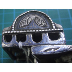 84 Hallmarked Russian Silver Niello Belt_6