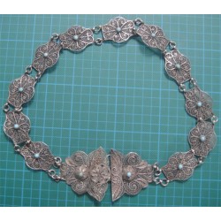 Russian filigree silver girl belt 84 _36