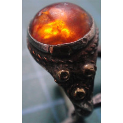 AMBER STONE RING_29