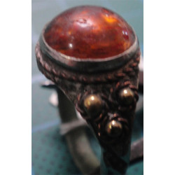 AMBER STONE RING_29