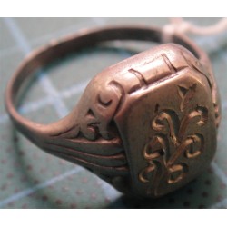 HAND MADE GERMAN SILVER RING_53