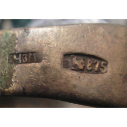 875 Damgalı Rus Savatlı Gümüş Yüzük_71