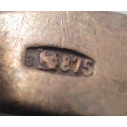 875 Damgalı Rus Savatlı Gümüş Yüzük_71