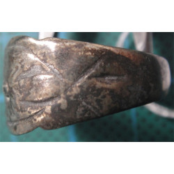 SILVER NIELLO RING_67