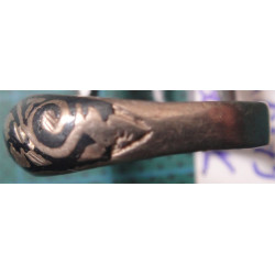 hand made SILVER NIELLO RING_79