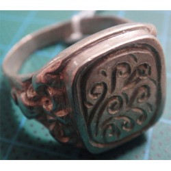 ENGRAVED SILVER RING_95