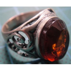 RING WITH AMBER_103